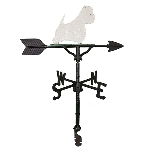 West Highland Terrier 32" Weathervane | Patriot Forged in the USA