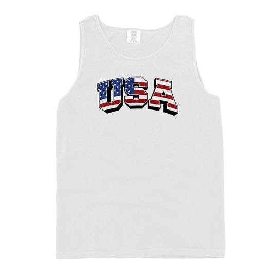 USA Flag Lettering (Front)