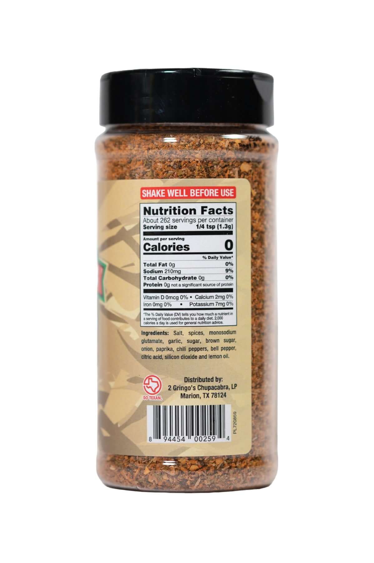 2 GRINGOS CHUPACABRA® WILD GAME RUB