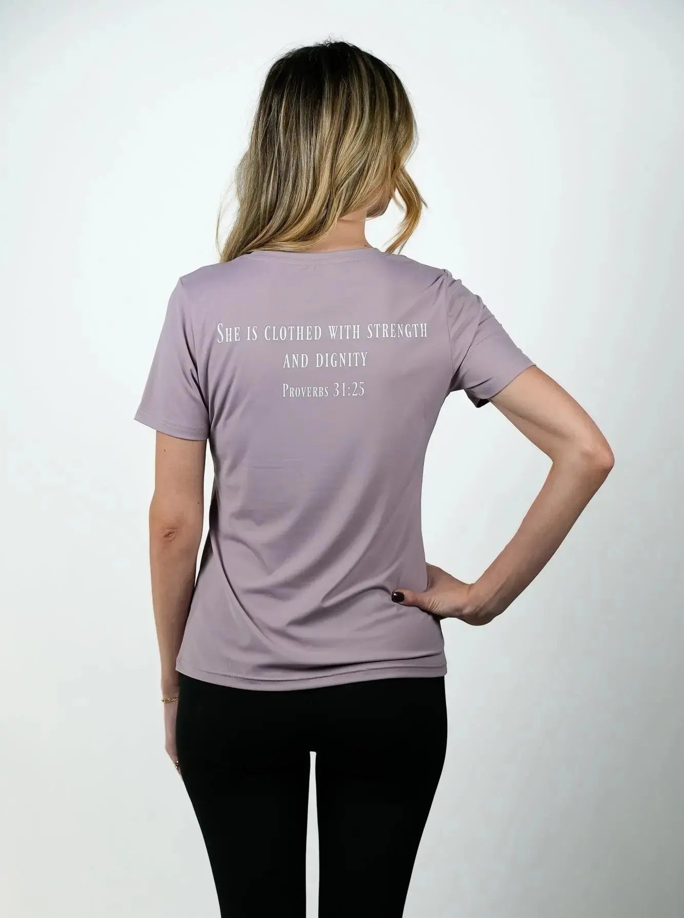 Women's Proverbs 31:25 Performance Tee