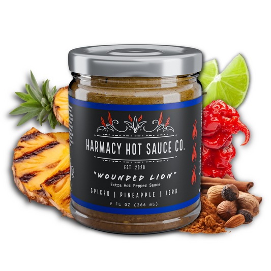 Wounded Lion - Extra Hot Pineapple Jerk (9oz)