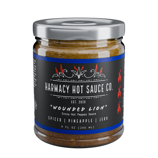 Wounded Lion - Extra Hot Pineapple Jerk (9oz)