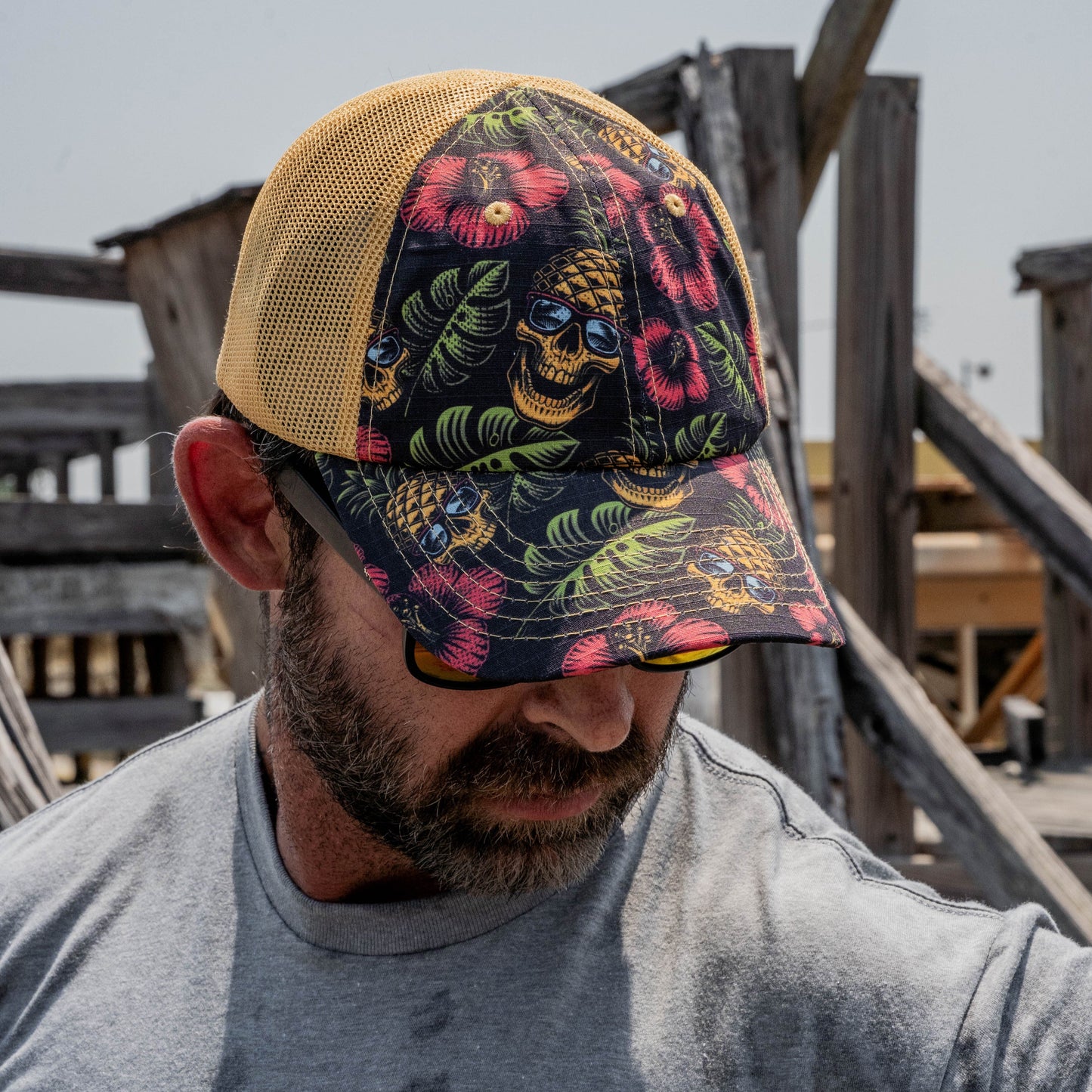 Ripstop Tactical Mesh Snapback Hat