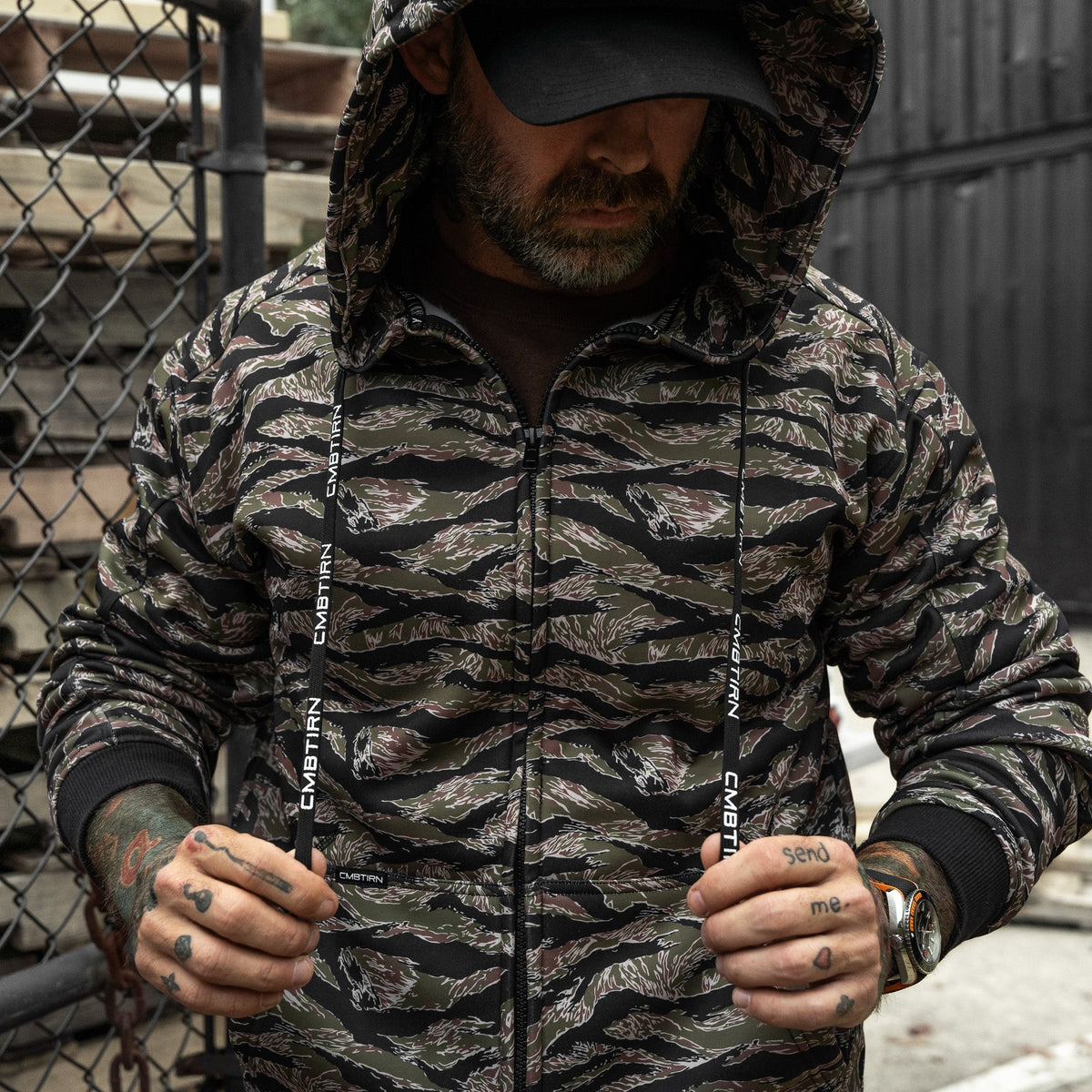 Men's Zip Up Fleece Lined Hoodie 2.0