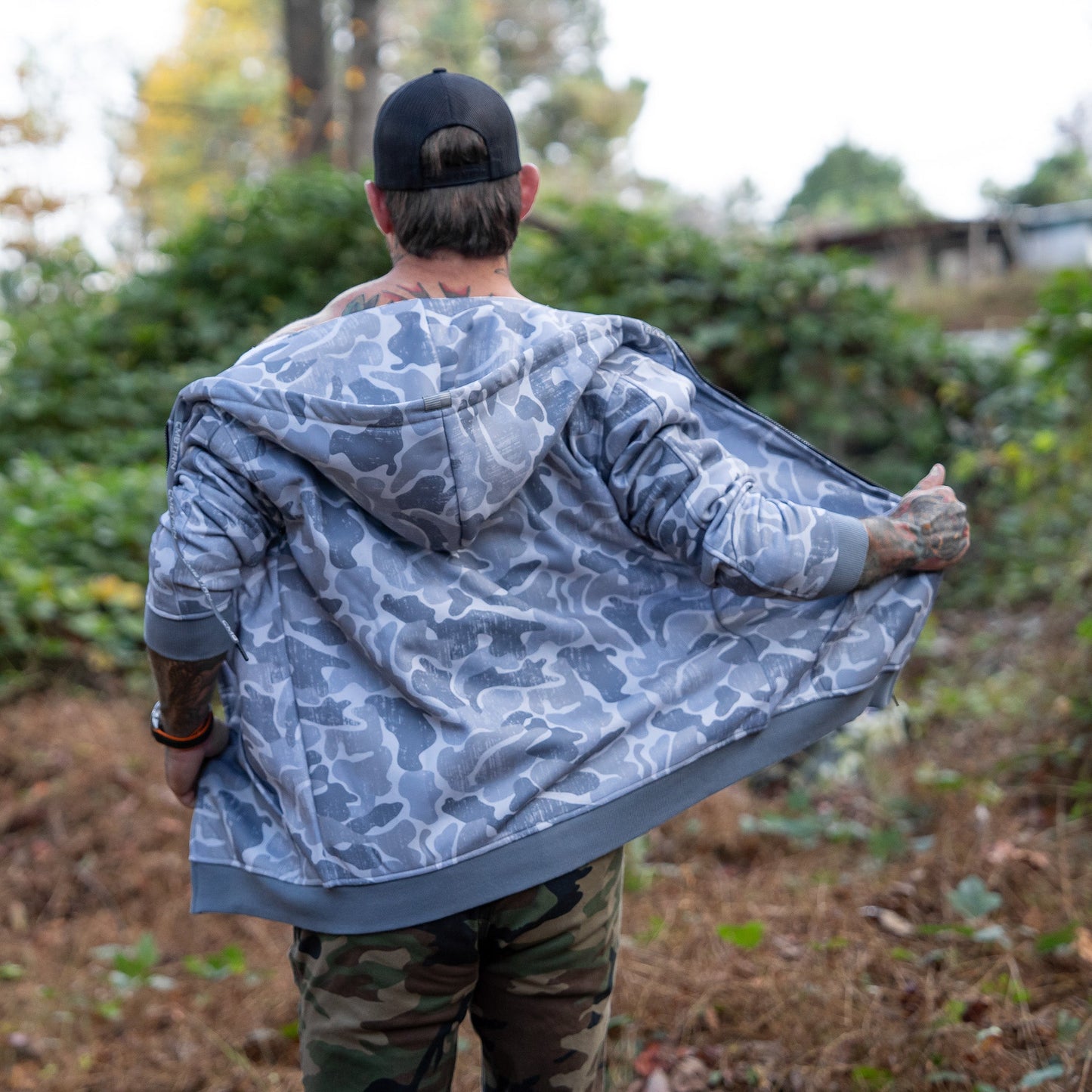 Men's Zip Up Fleece Lined Hoodie 2.0