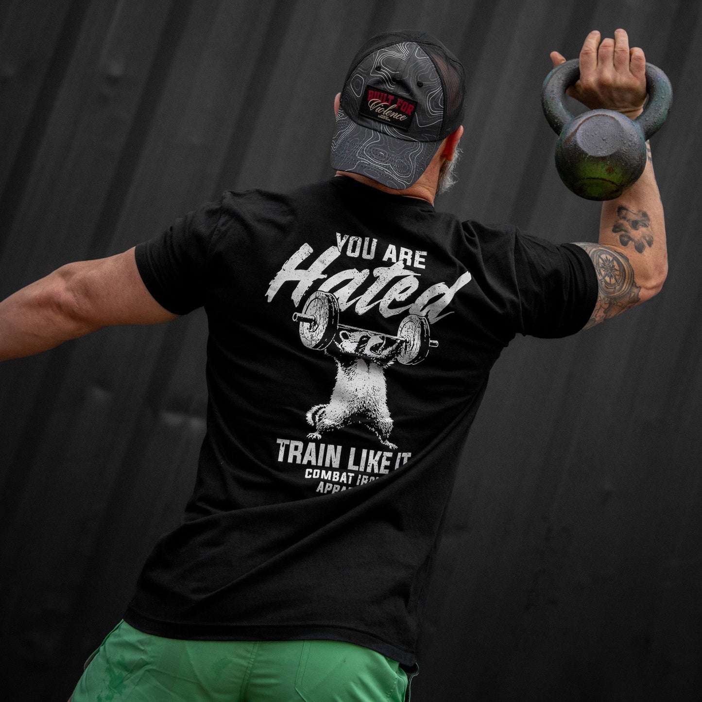 You Are Hated. Train Like It Men's T-Shirt