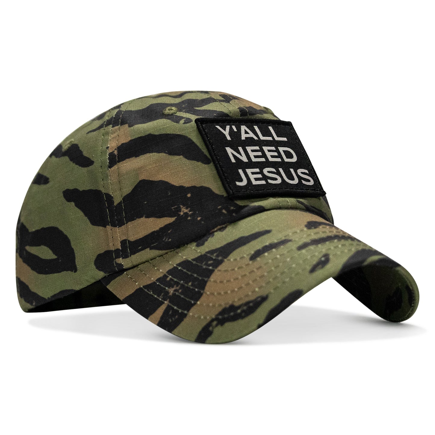 Y'all Need Jesus Patch Tactical Ripstop Mesh Snapback Hat