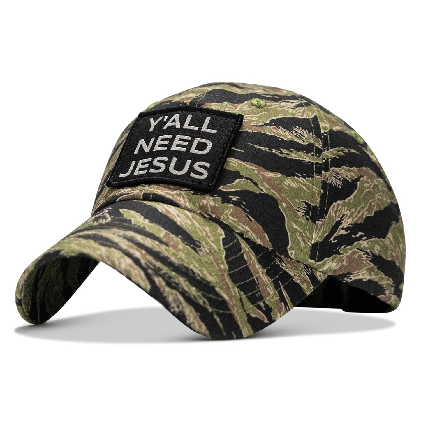 Y'all Need Jesus Patch Tactical Ripstop Mesh Snapback Hat