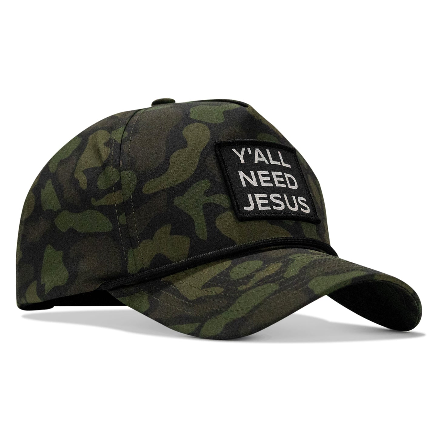 Y'all Need Jesus Patch 5 Pannel Snapback