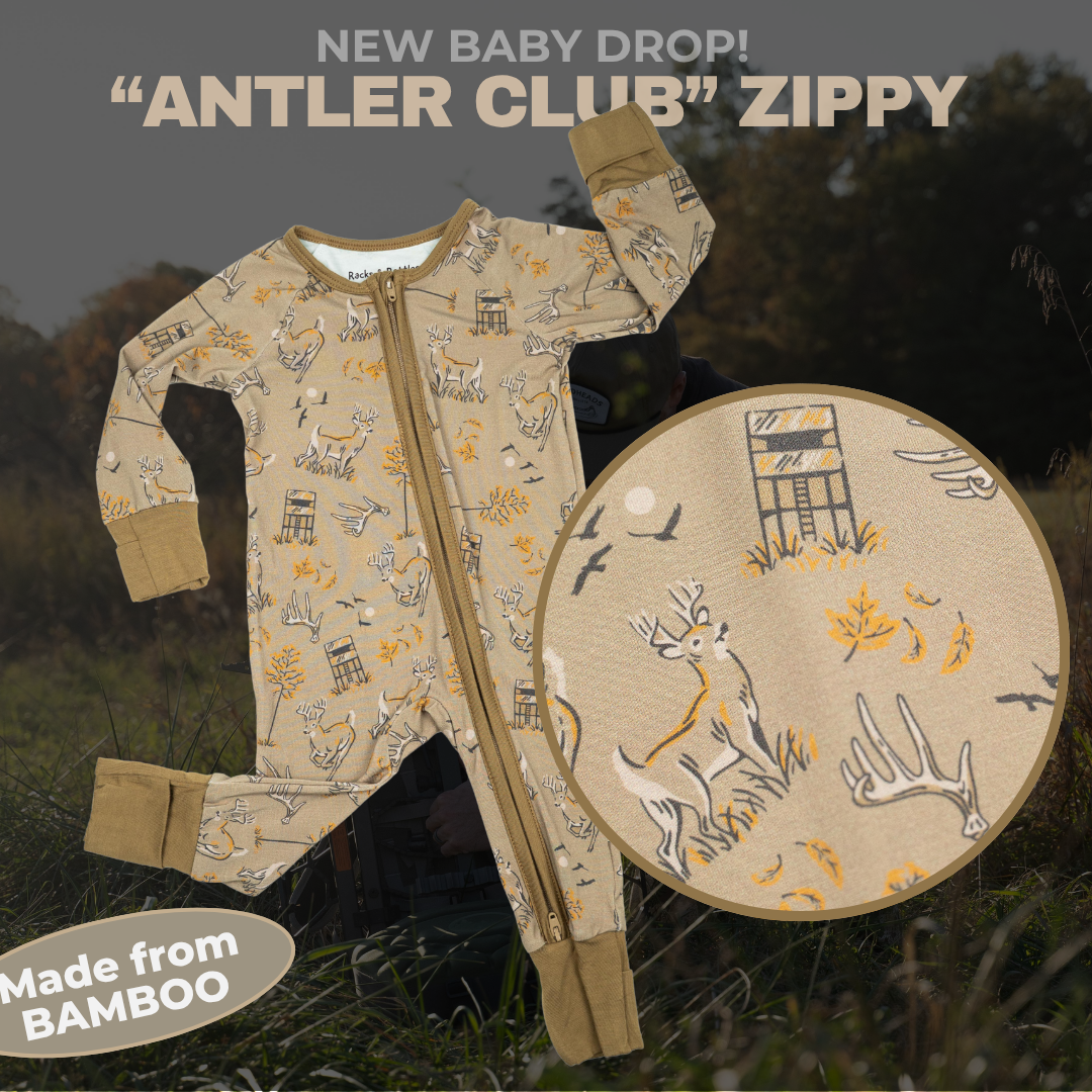 "Antler Club" Baby Zippy