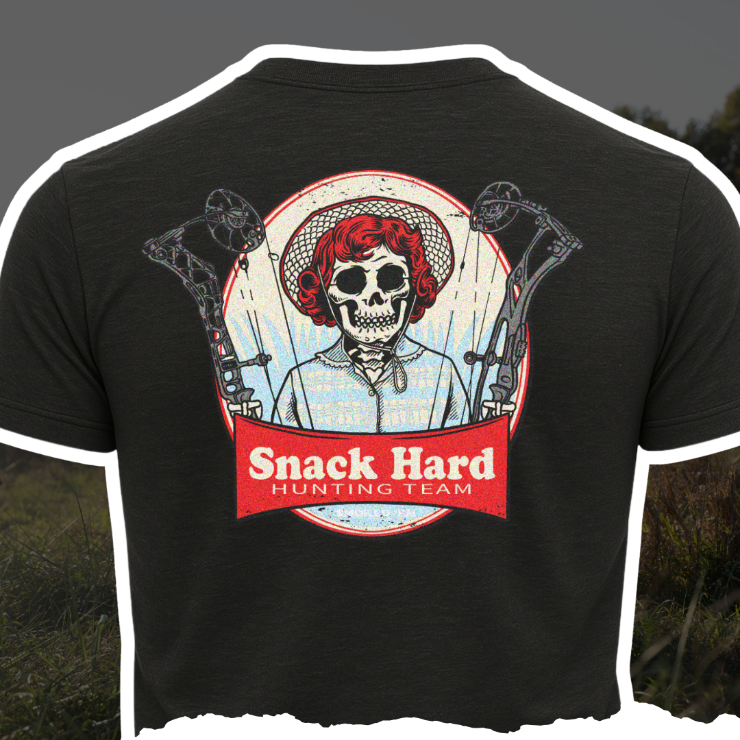 "Snack Hard Hunting Team" Tee