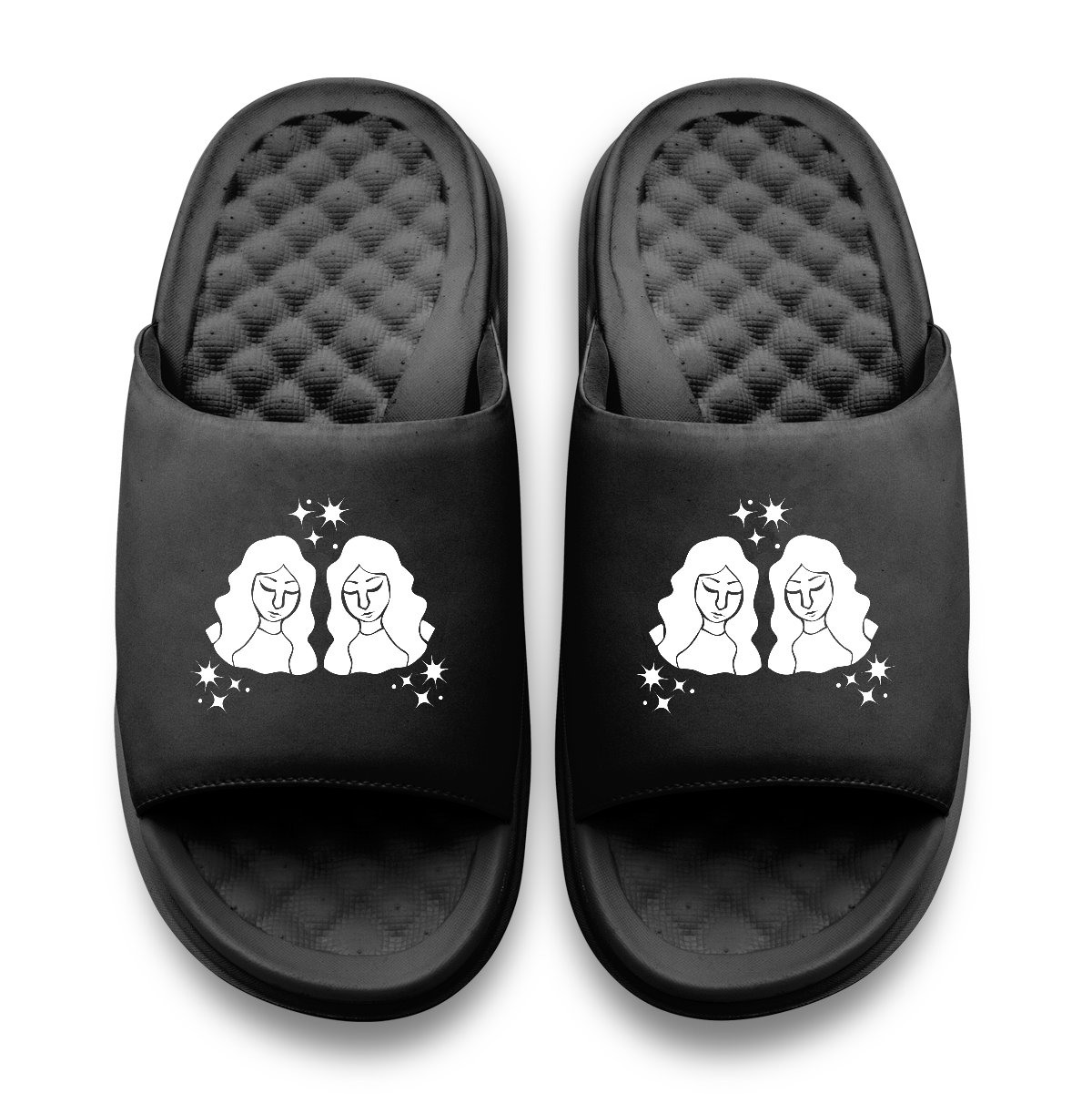 Gemini Zodiac Symbols Motive