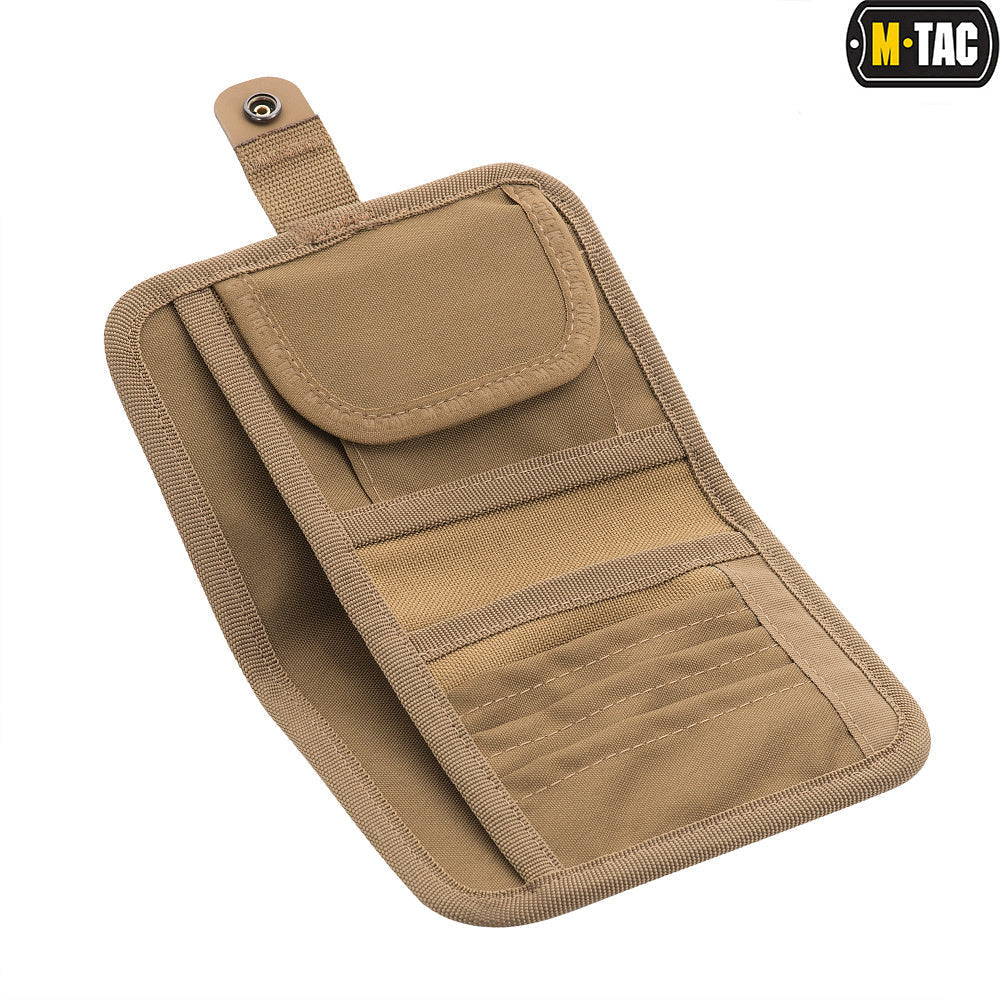 M-Tac wallet with patch panel Elite Large Black