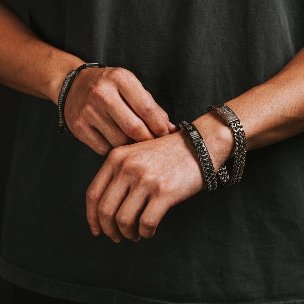 The Hero Company- Knight's Creed BELIEVE Credo Bracelet: Helps Pair Veterans with Service or Shelter Dogs