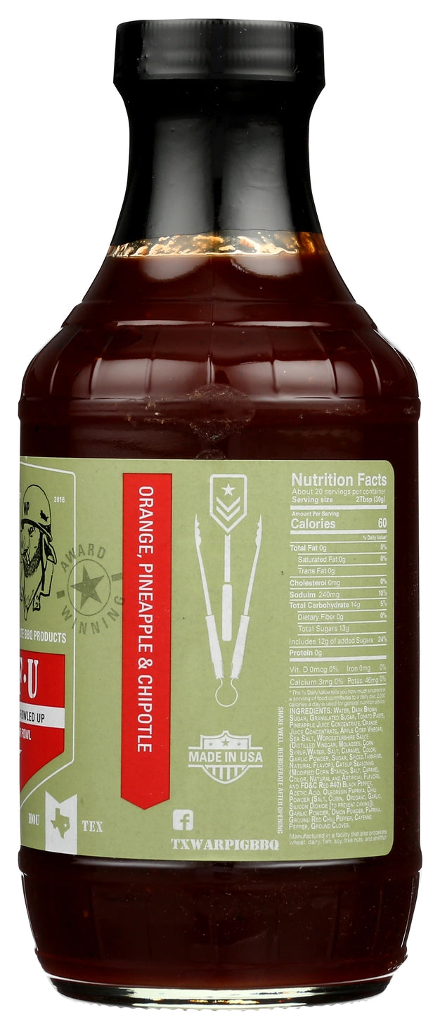 WarPig - Snafu Elite Bbq Sauce