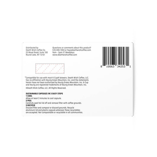 Death Wish Coffee - Espresso Roast Death Cups