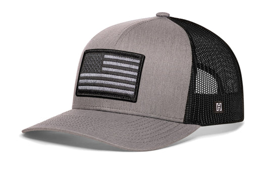 American Flag Trucker Hat  |  Tactical USA Snapback