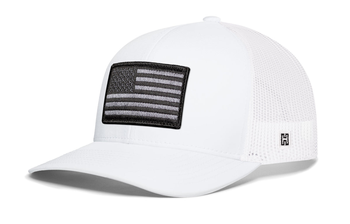 American Flag Trucker Hat  |  Tactical USA Snapback