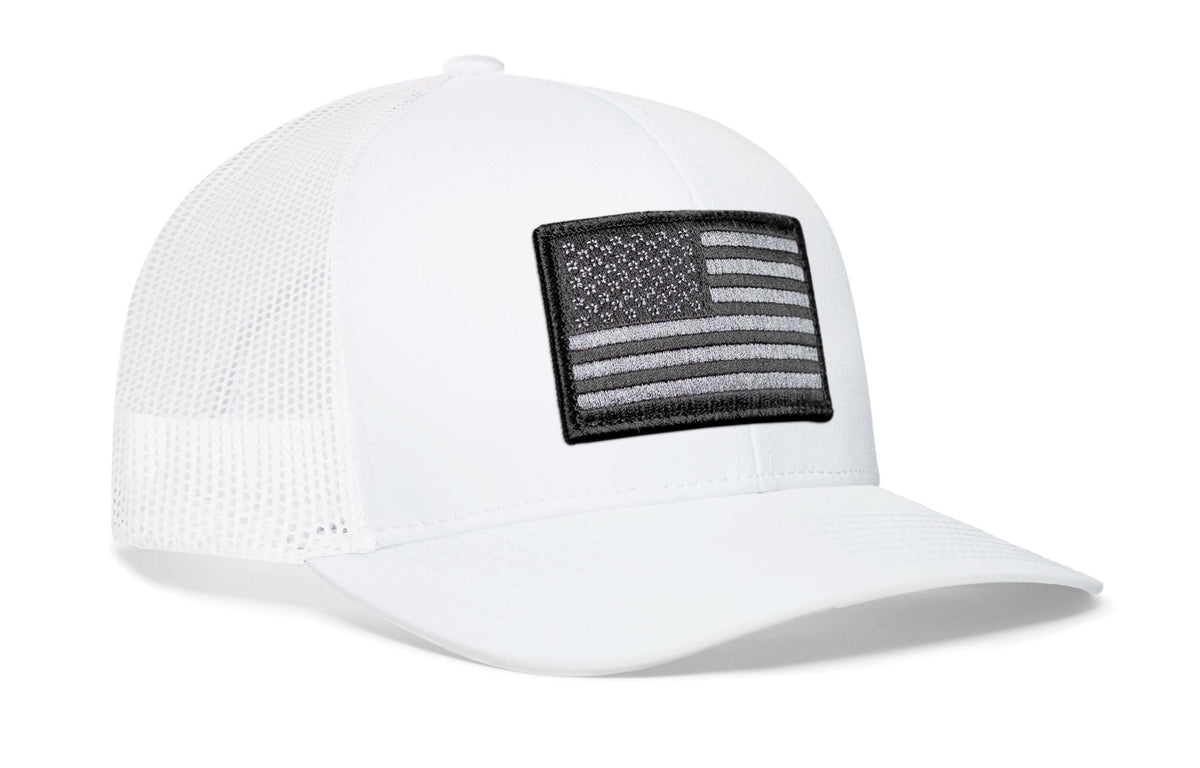 American Flag Trucker Hat  |  Tactical USA Snapback