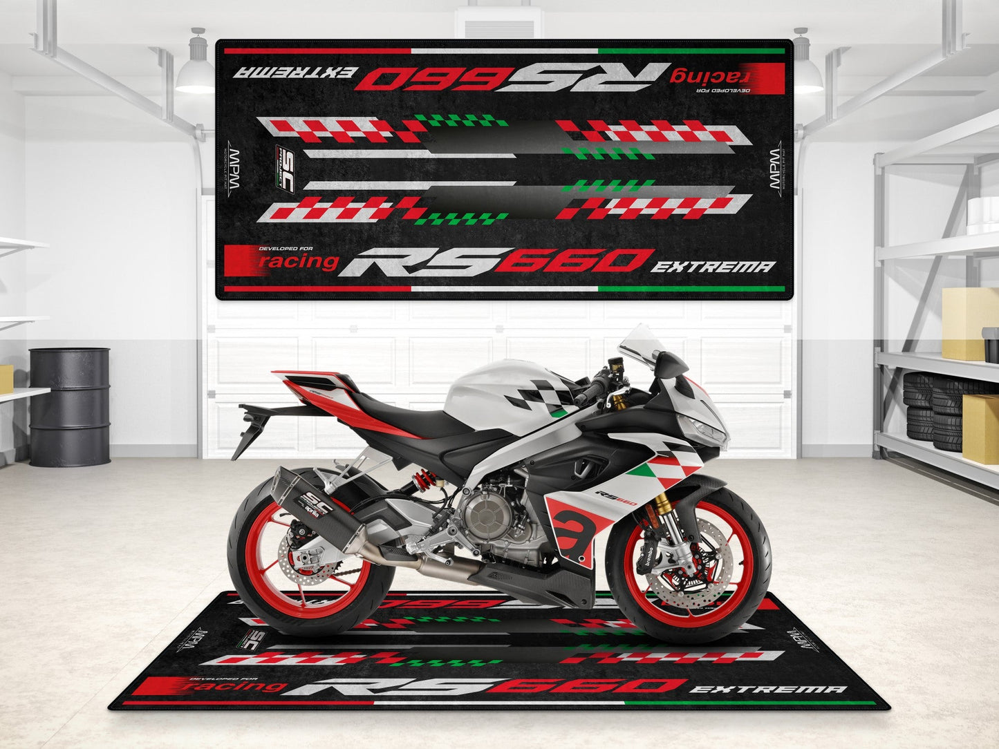 MPM Motorcycle Mat for Aprilia RS660 Extrema - MM7276