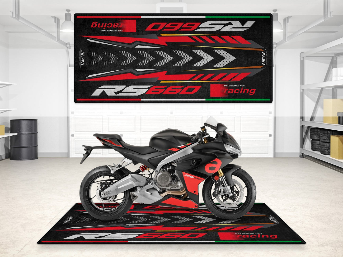 MPM Motorcycle Mat for Aprilia RS660 - MM7275