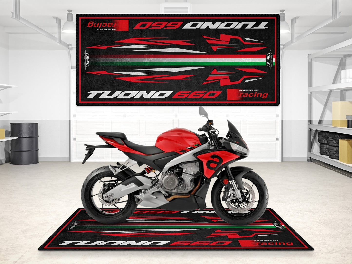 MPM Motorcycle Mat for Aprilia Tuono 660 - MM7277