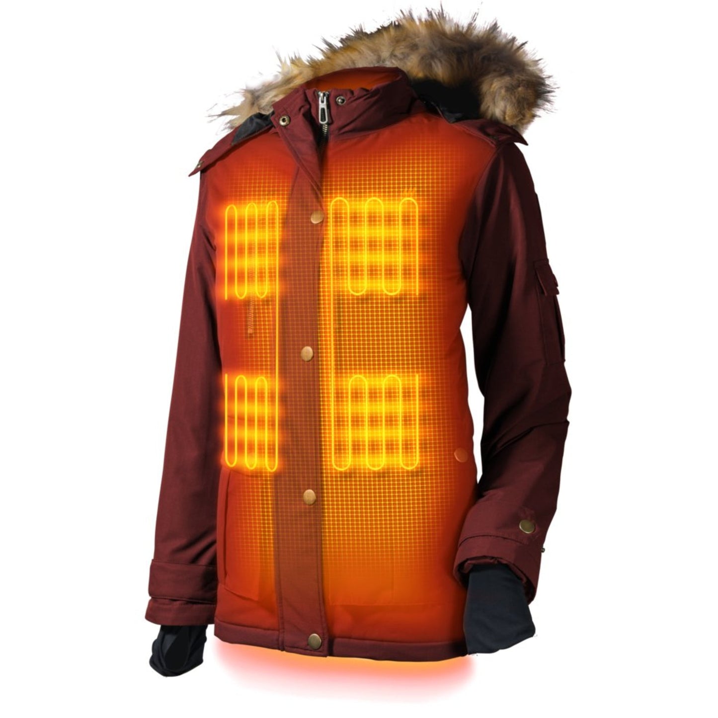 Arcadia Women's Heated Parka