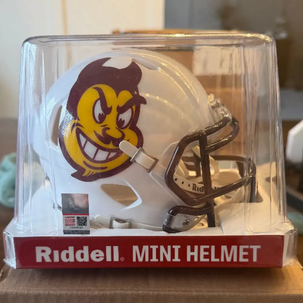 Arizona State Sun Devils NCAA Mini Speed Football Helmet Sparky 2023- NCAA