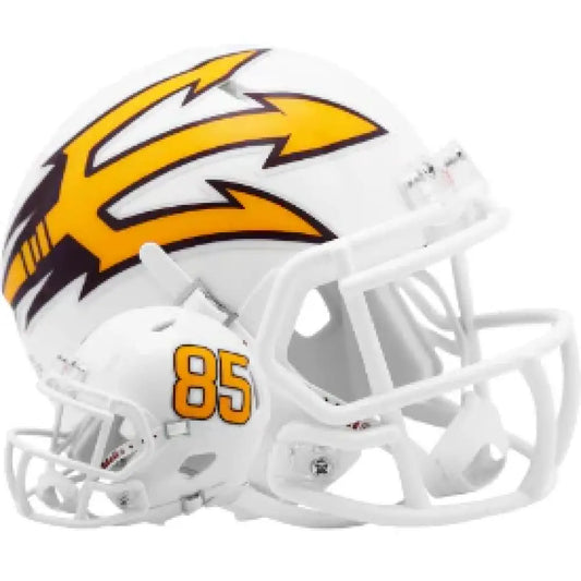 Arizona State Sun Devils NCAA Mini Speed Football Helmet White Metallic - NCAA