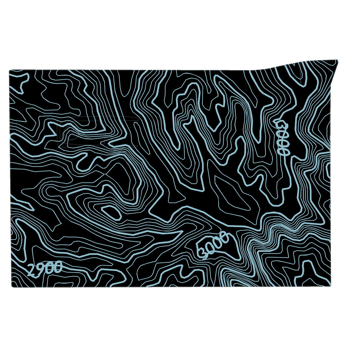 Topo Glovebox Overlay Kit (Printed Series) - 2021+ Bronco