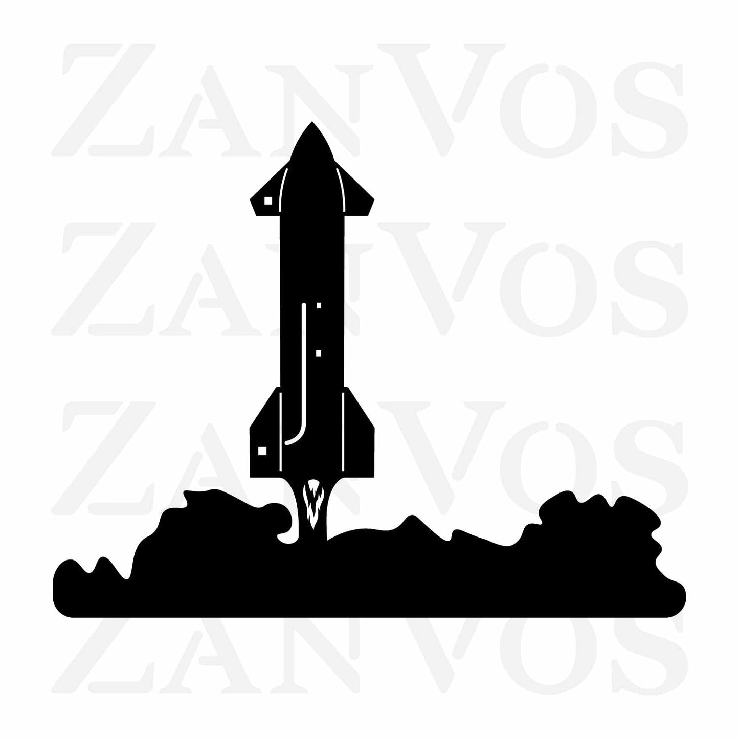 Spaceship Wall Art