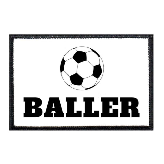 Baller - Soccer - Removable Patch