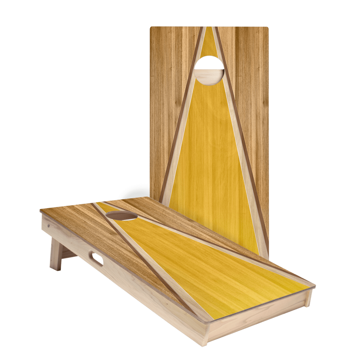 Bamboo Classic Triangle Star Cornhole Boards