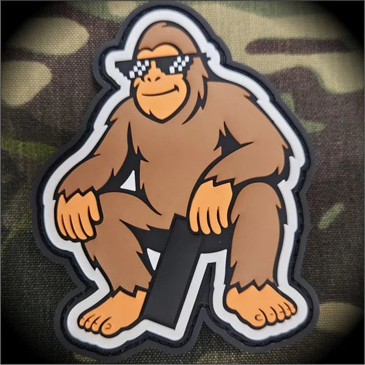 Bigfoot Barry - he's got a big package for you! - 4" PVC Patch