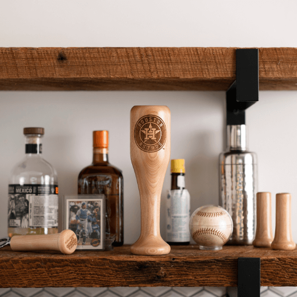 Houston Astros Wined Up® | Baseball Bat Wine Mug