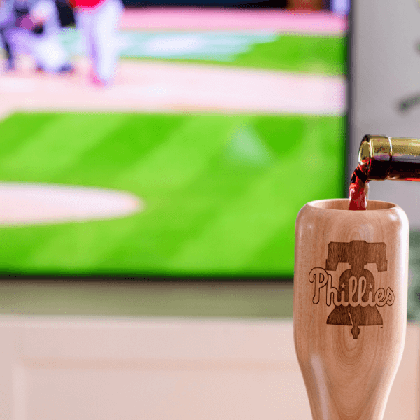 Philadelphia Phillies Wined Up®| Baseball Bat Wine Mug