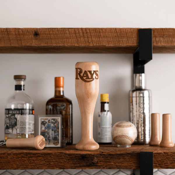 Tampa Bay Rays Wined Up® | Baseball Bat Wine Mug Collective