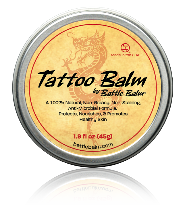 Battle Balm® Tattoo Balm - Tattoo Healing, Moisturizer, & Skin Repair Cream