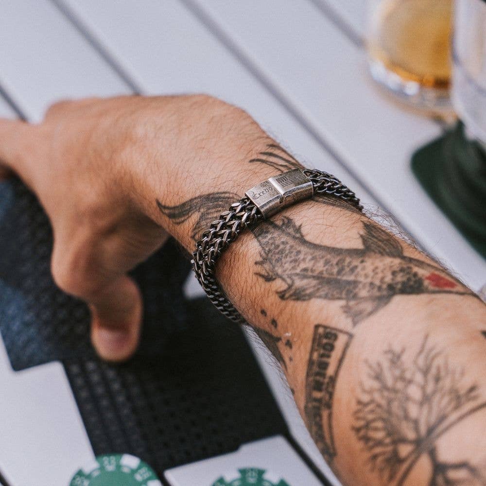 The Hero Company- Knight's Creed BELIEVE Credo Bracelet: Helps Pair Veterans with Service or Shelter Dogs