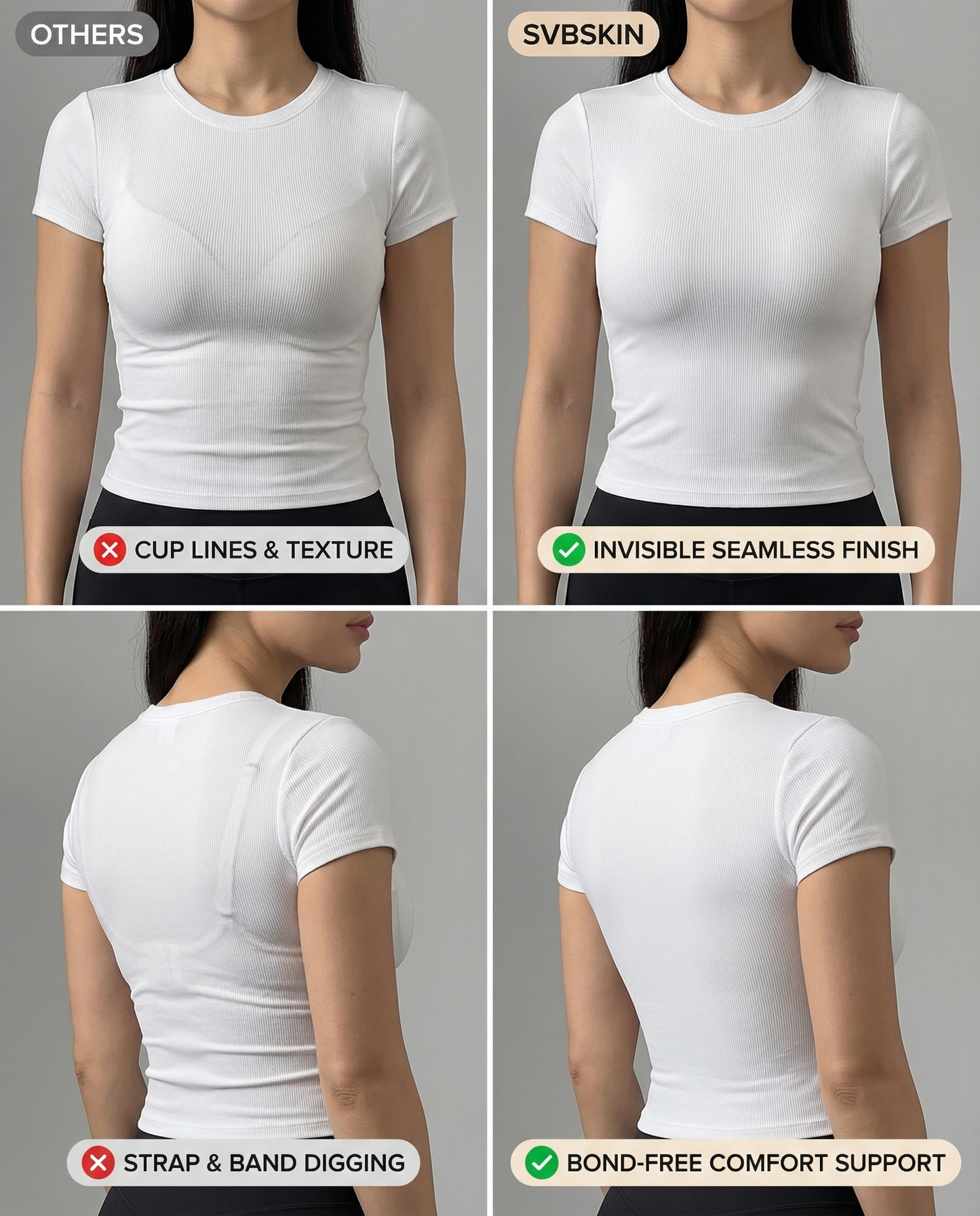 INVISIBLE JellyLift Bra | Seamless Wire-free