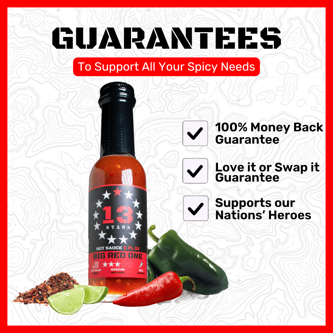 Big Red One - Savory & Classic Medium Hot Sauce