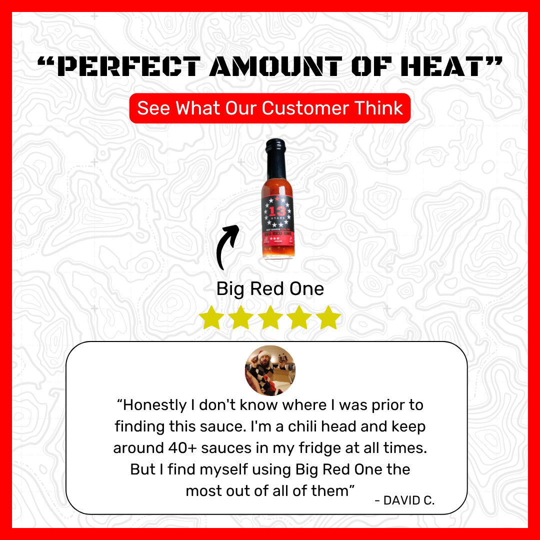Big Red One - Savory & Classic Medium Hot Sauce