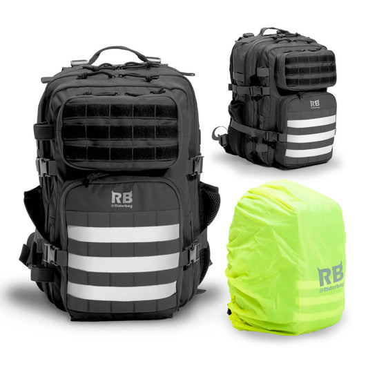 Riderbag Xtreme 30L Tactical Backpack - Black
