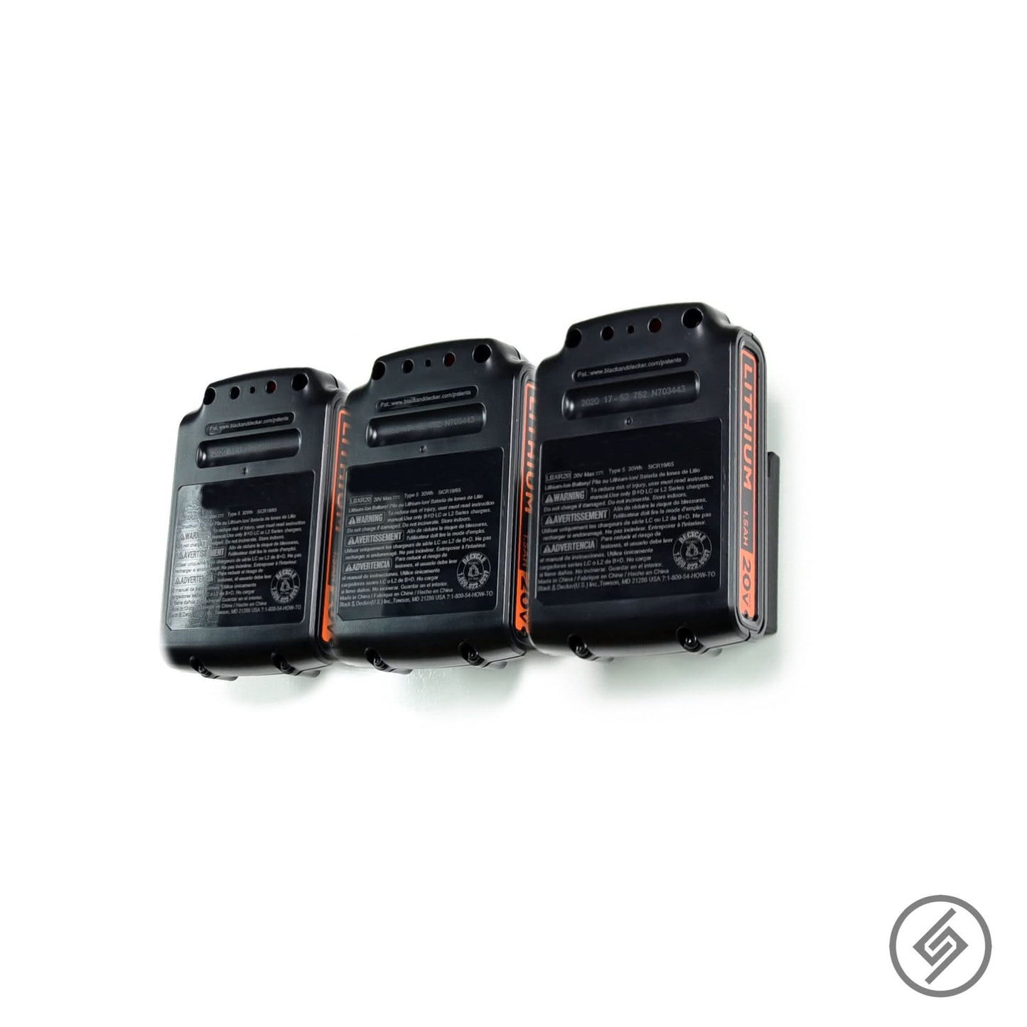 Black & Decker 20V Battery Mount