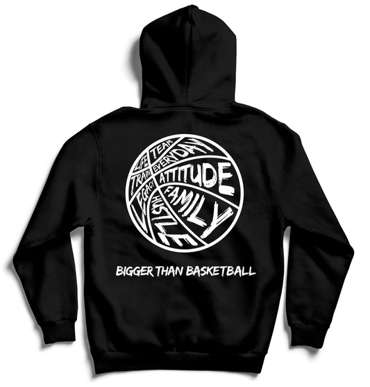 Bigger Than Basketball - Hoodie - Black