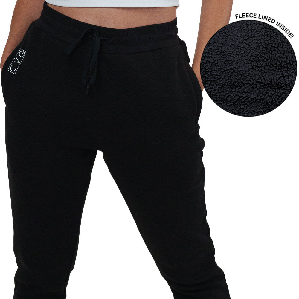 Rest Day Sweatpants | Fleece Lined | Black