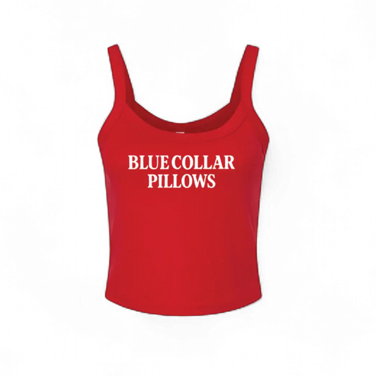 Blue Collar Pillows Tank Top
