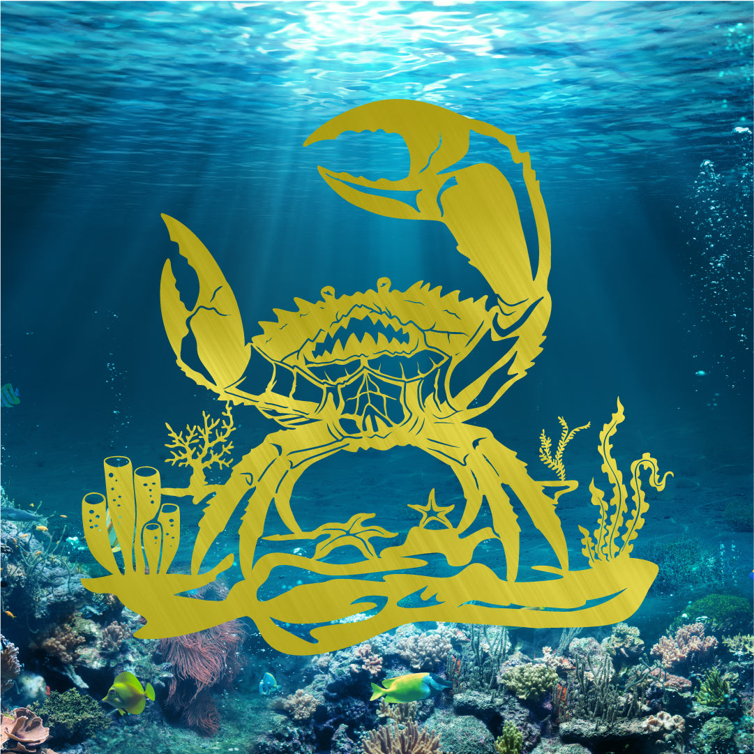 Blue Crab Scene