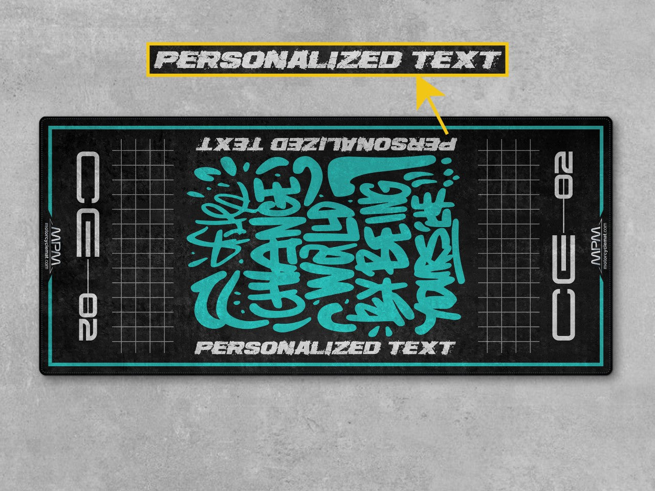 MPM Motorcycle Mat for BMW CE02 - MM4102