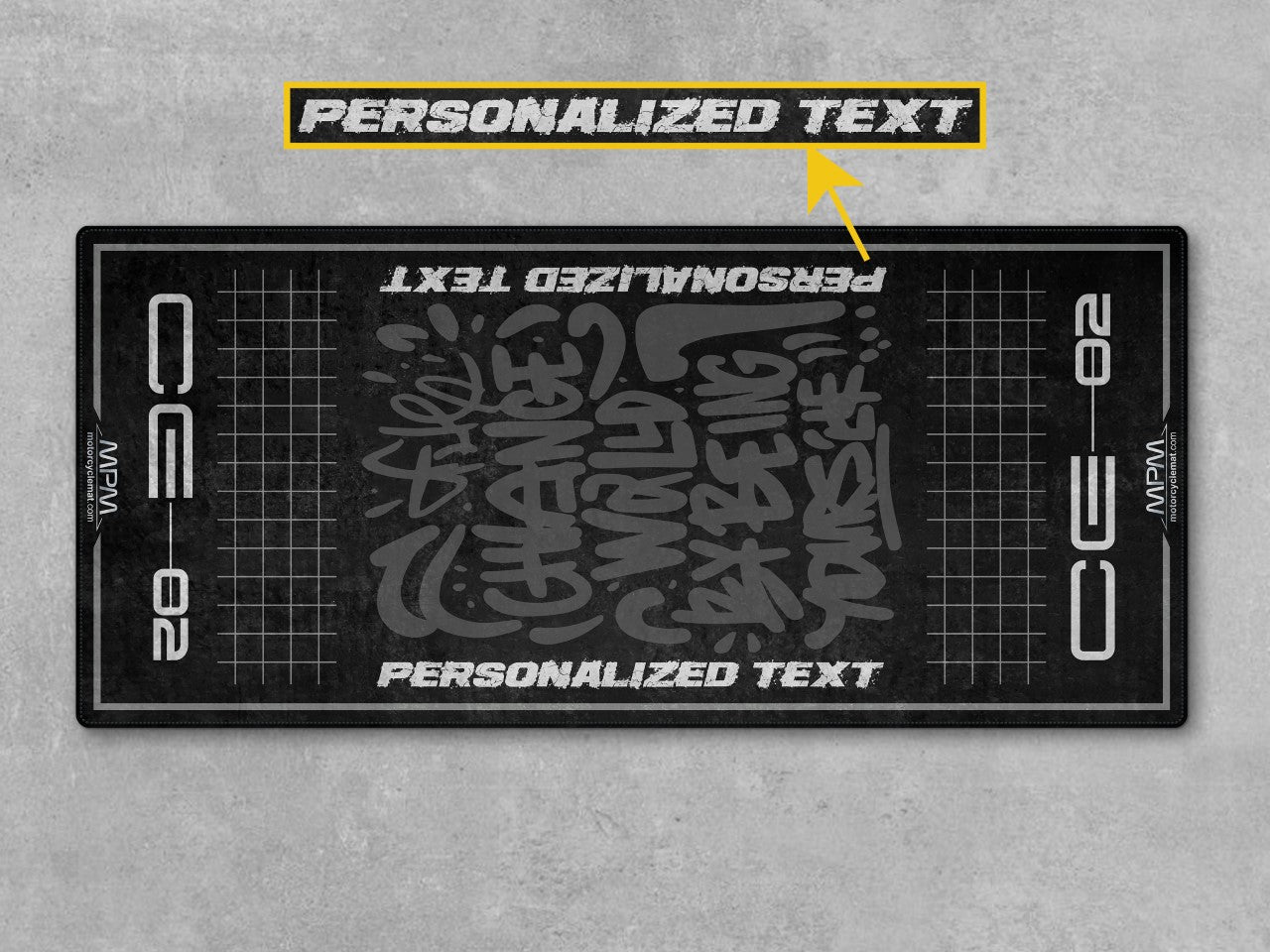 MPM Motorcycle Mat for BMW CE02 - MM4102